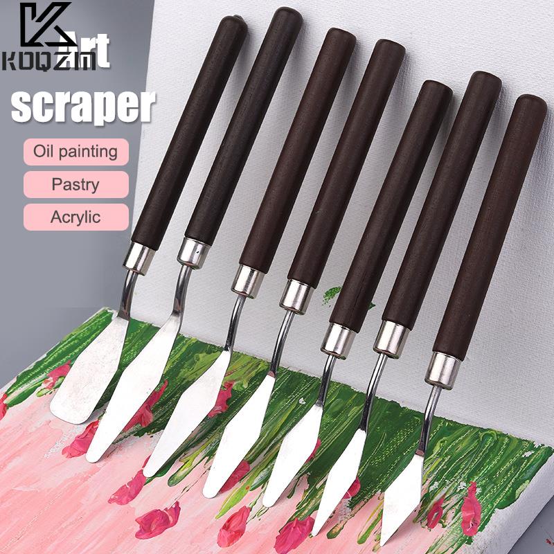 Drawknife Blade - 1-7 sztuk zestaw szpatułek ze stali