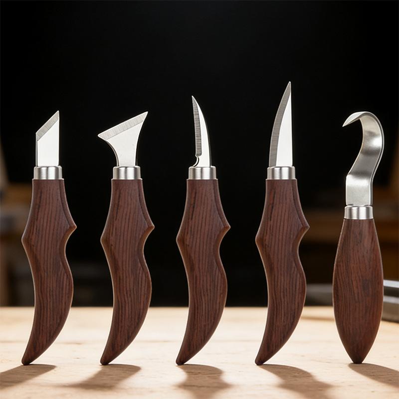 Zestaw 5 noży do rzeźbienia w  – Wood Chisel Set recenzja i cena