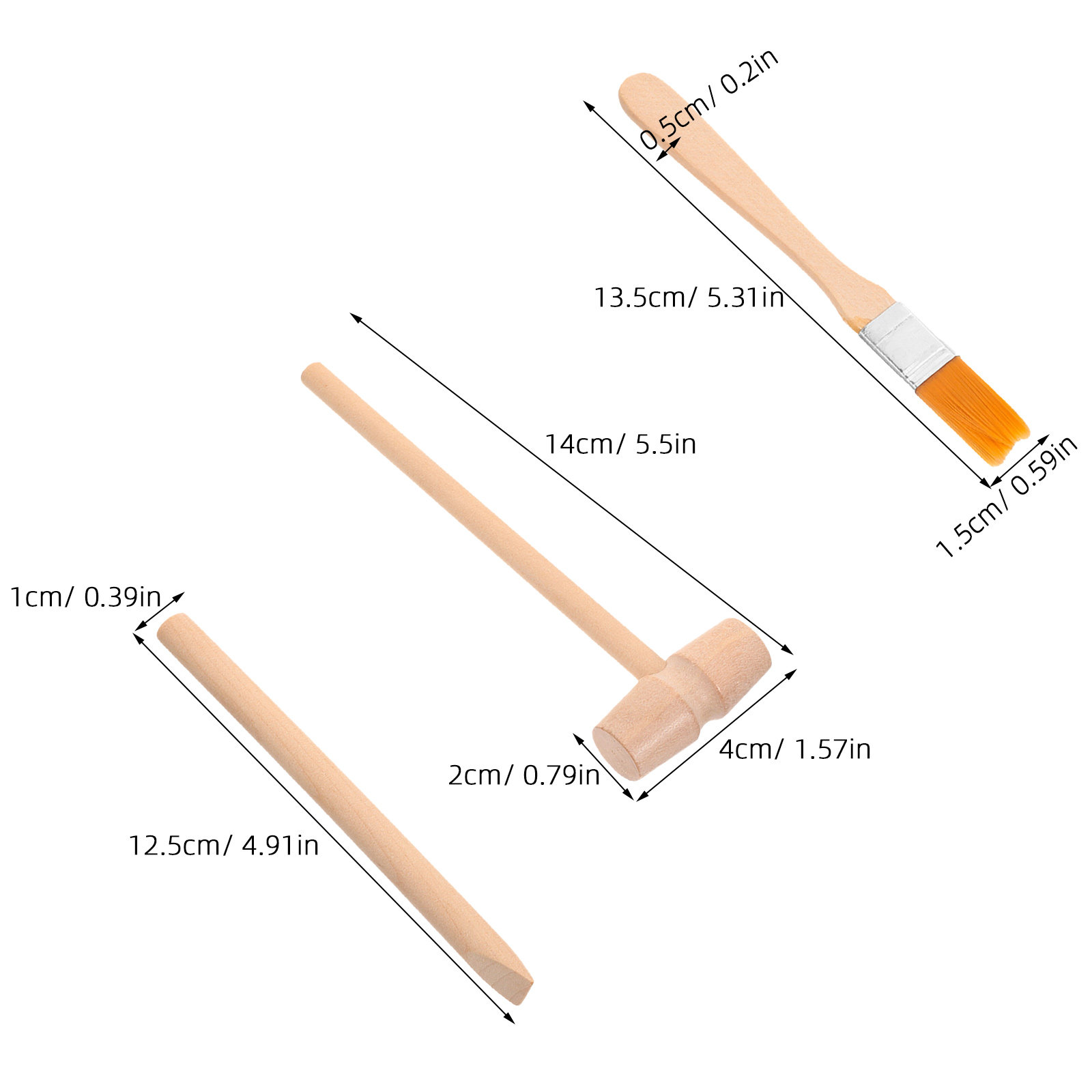 Zestaw narzędzi do wykopalisk  – Wood Chisel Set recenzja i cena